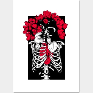 Blood Red Heart Posters and Art